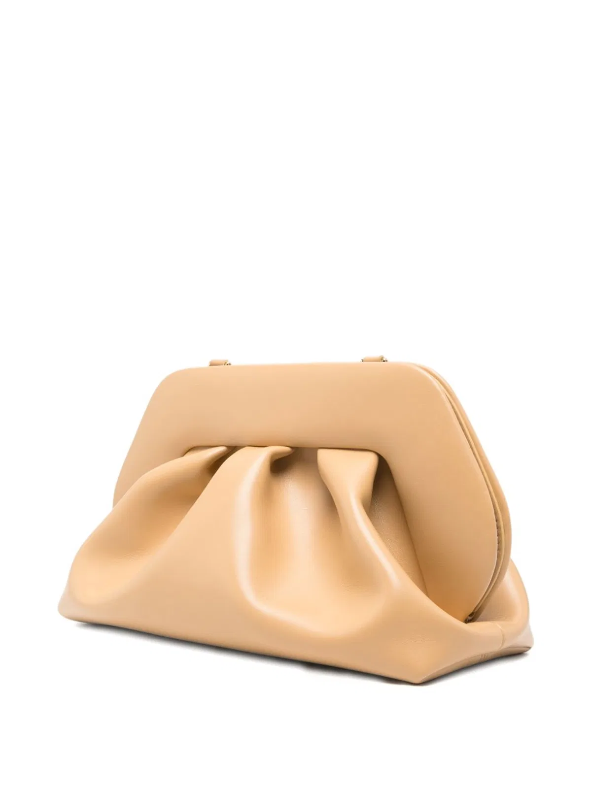 Themoirè Beige Recycled Polyurethane Handbag