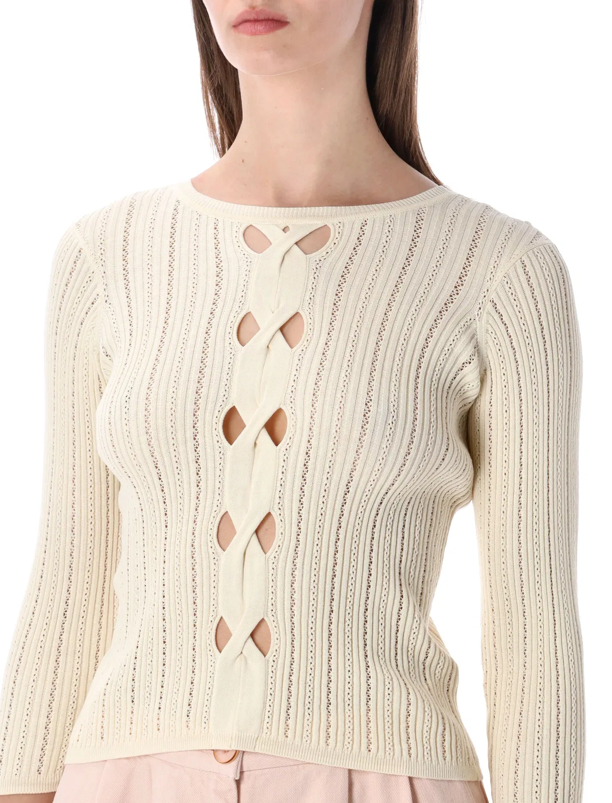 Sessun Sessùn Alencar Cable-Knit Jumper
