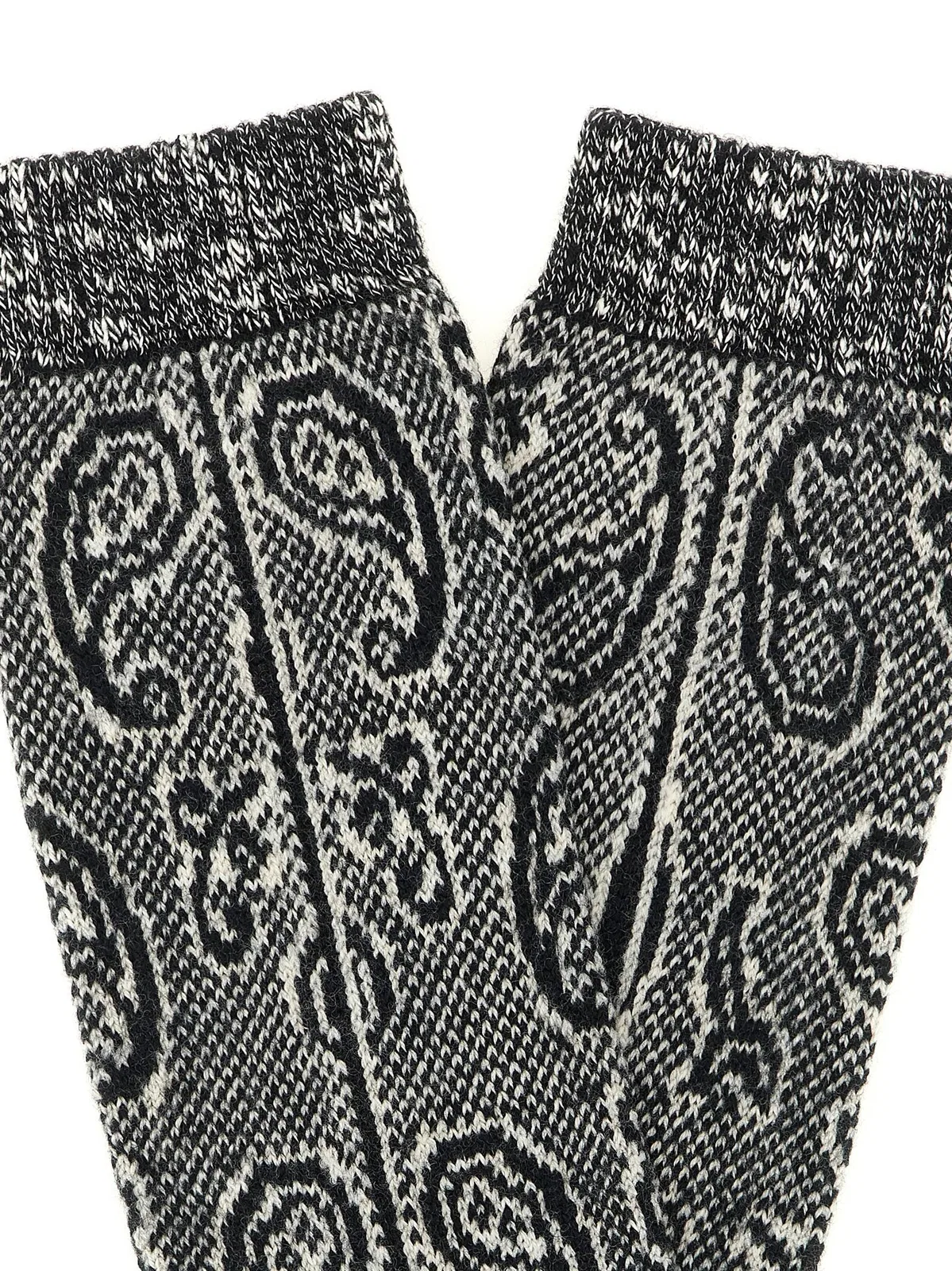 Dries Van Noten Paisley Jacquard Socks