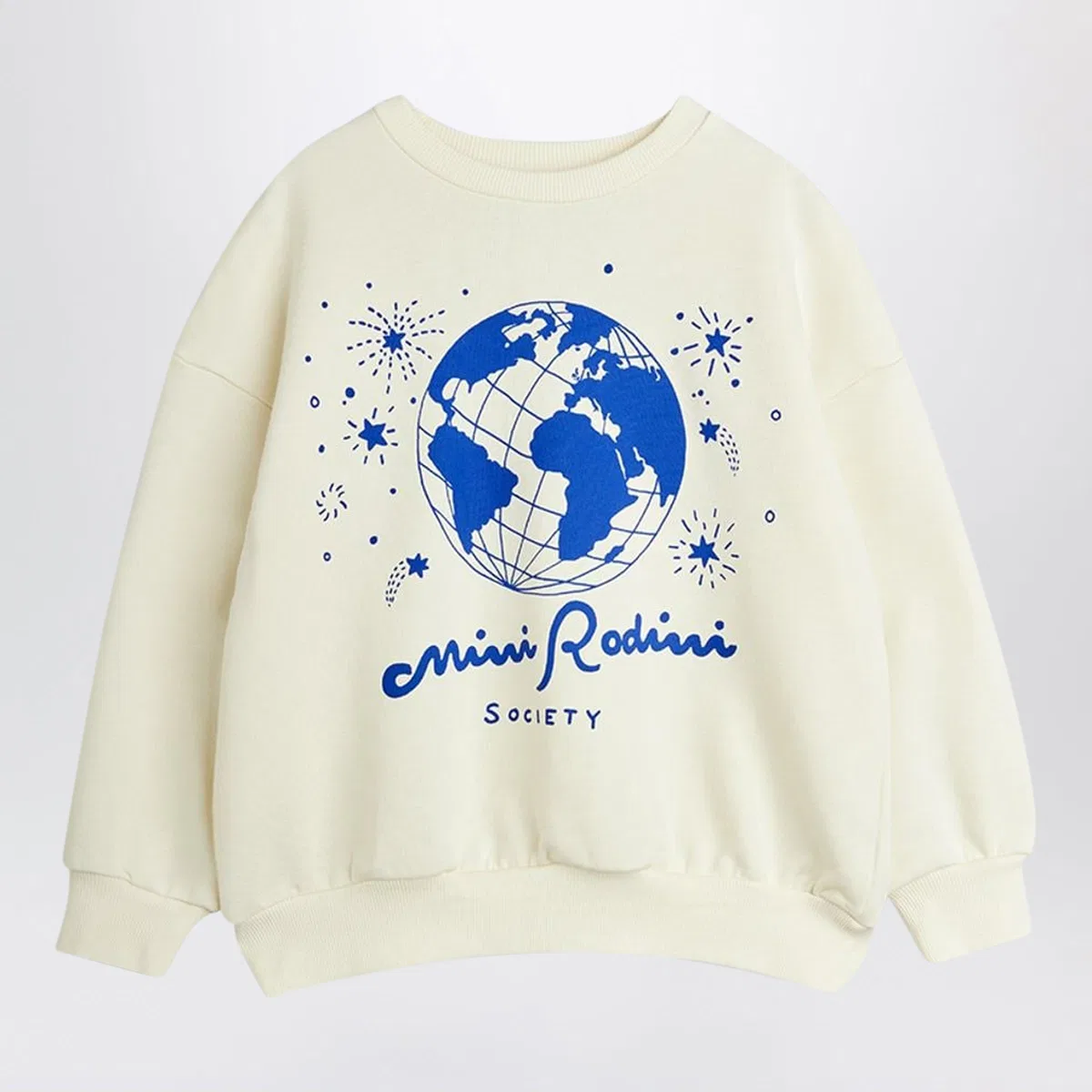 Mini rodini White Sweatshirt With Logo Print