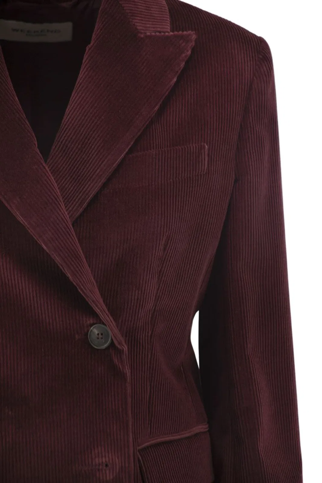 Weekend Max Mara Wkdkatanga - Cotton Velvet Blazer