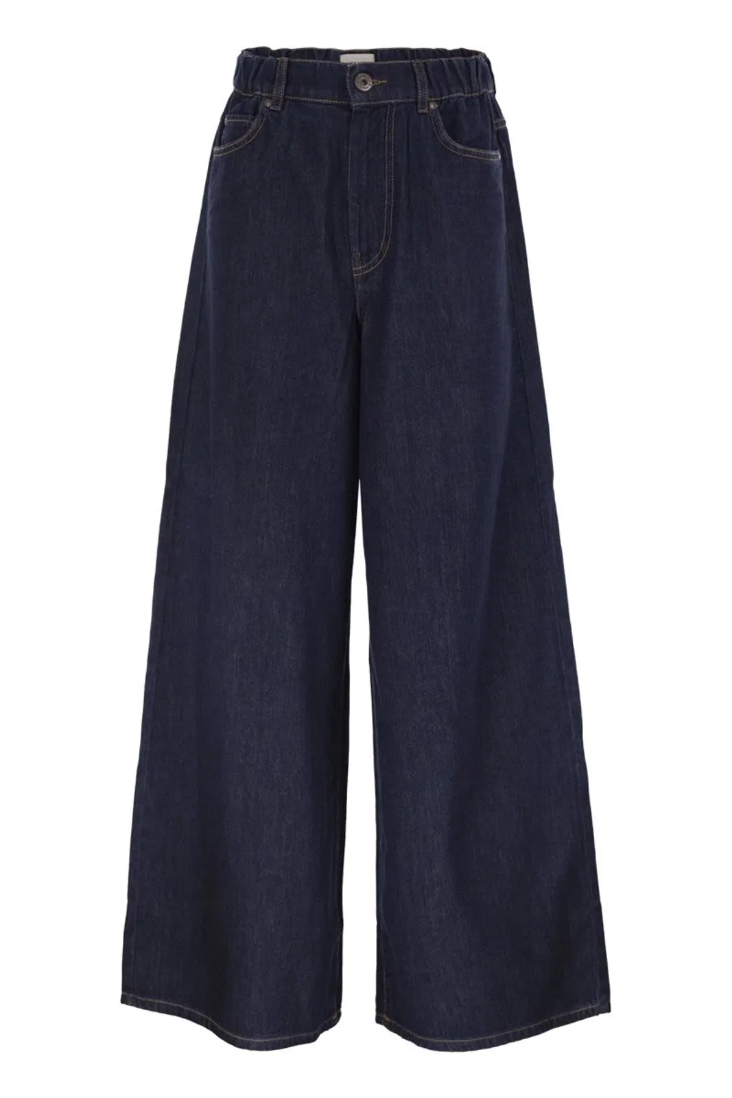 Weekend Max Mara Wkdzattera - Wide-Leg Cotton Denim Jeans