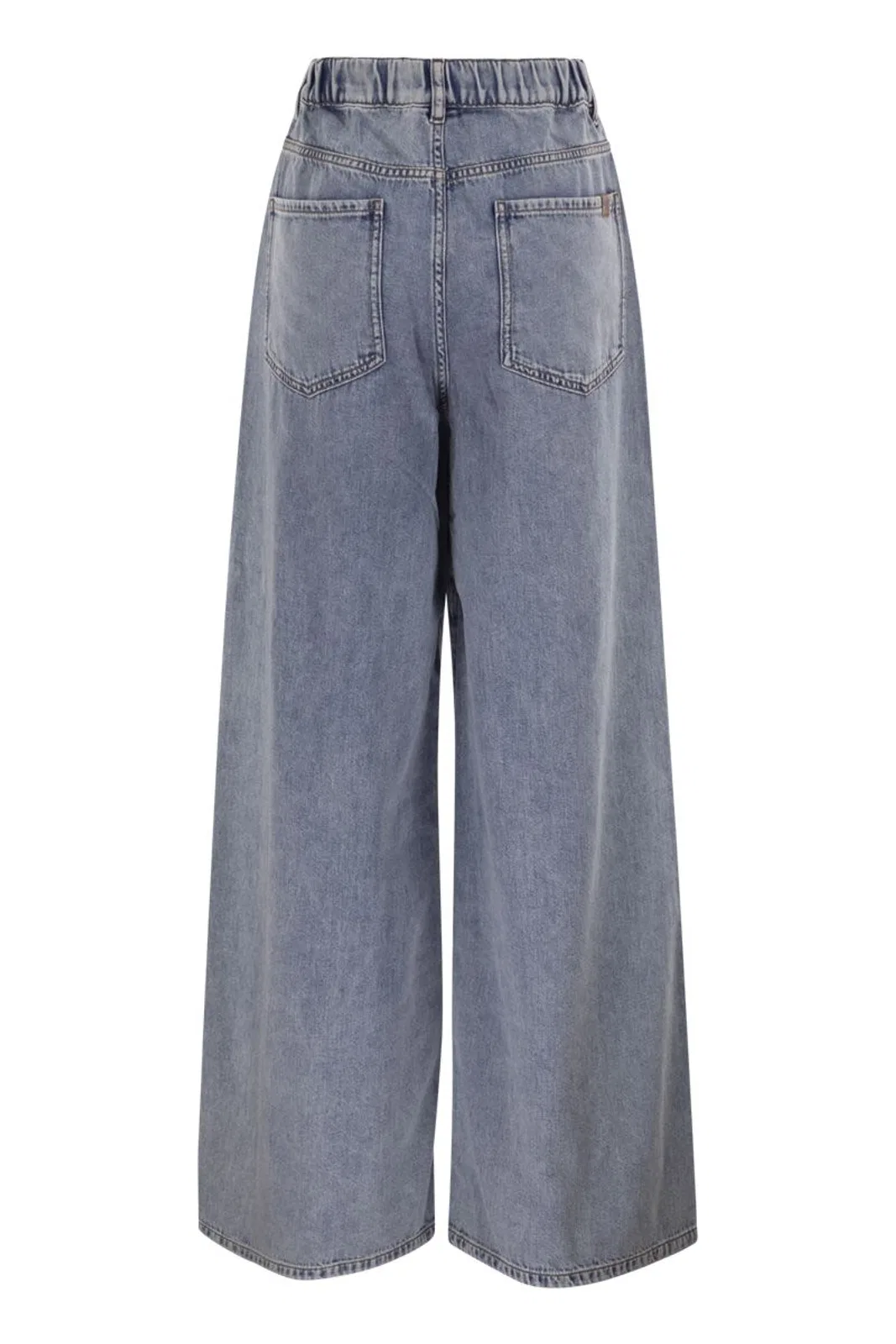 Weekend Max Mara Wkdzattera - Wide-Leg Cotton Denim Jeans