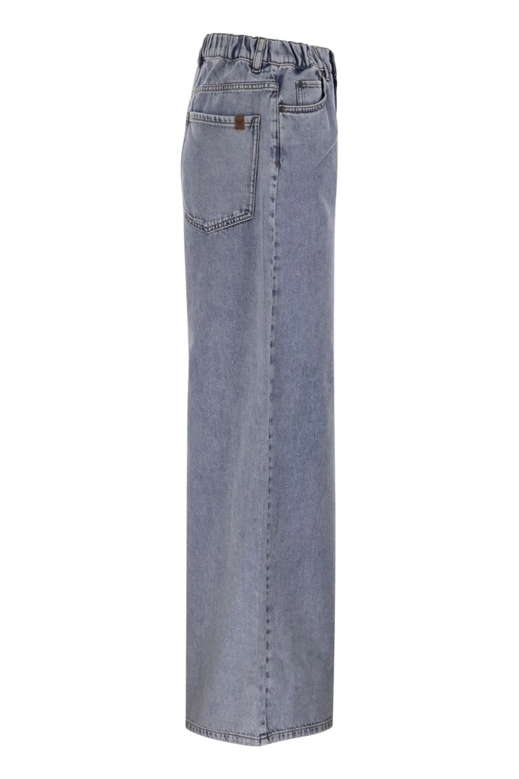 Weekend Max Mara Wkdzattera - Wide-Leg Cotton Denim Jeans