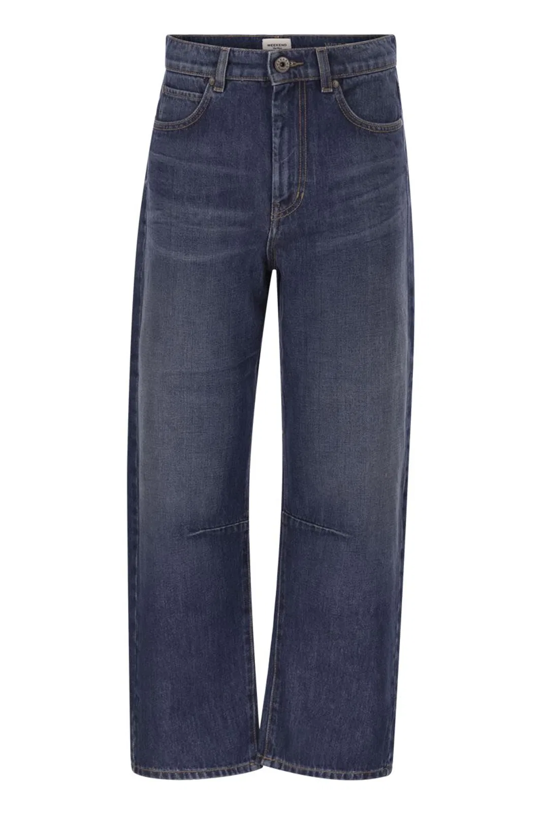Weekend Max Mara Wkdcaduca - Wide-Leg Cotton Denim Jeans