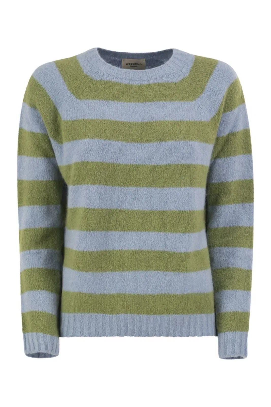 Weekend Max Mara Wkdghiacci - Alpaca-Blend Striped Jumper