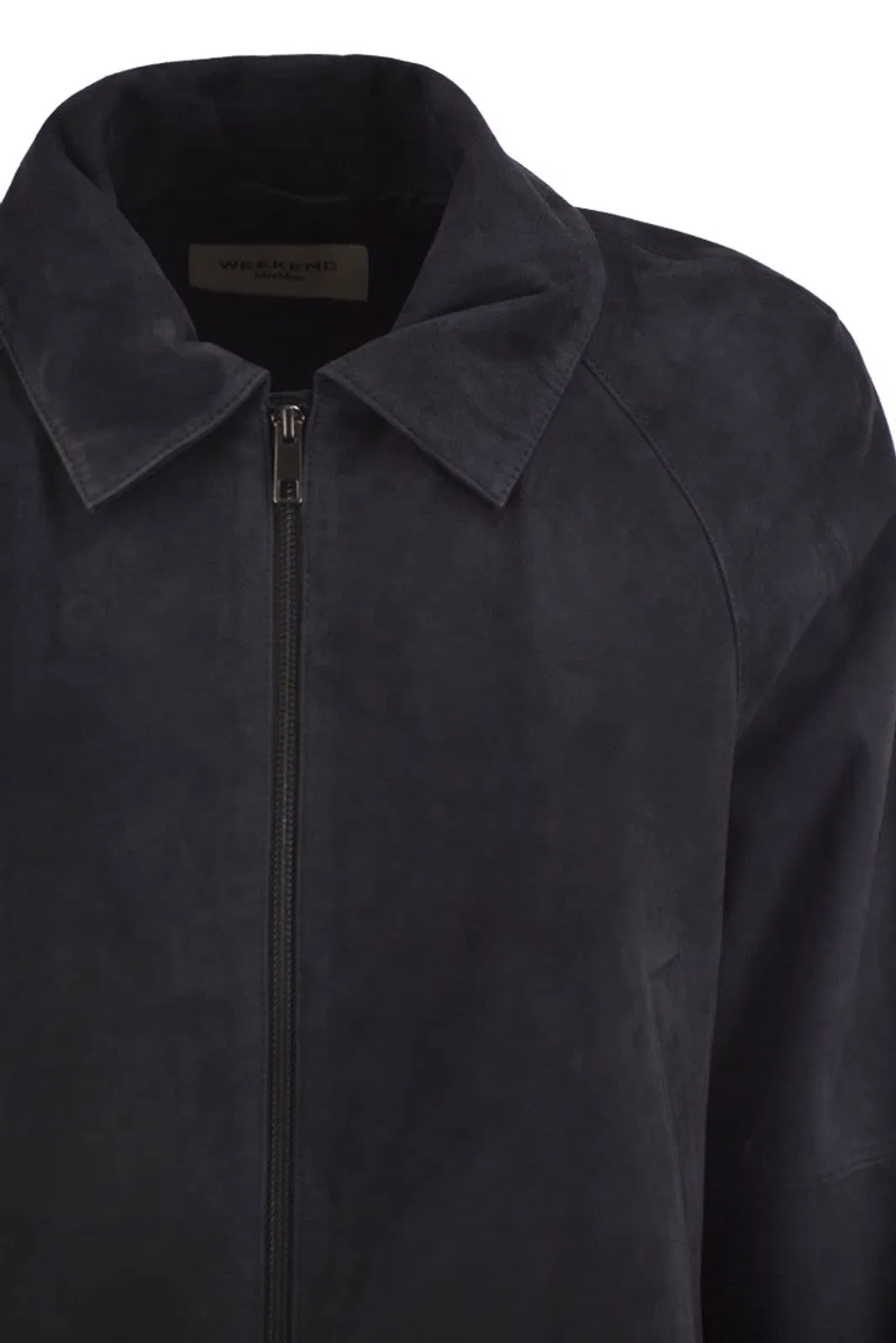 Weekend Max Mara Wkdzuppa - Suede Goatskin Jacket