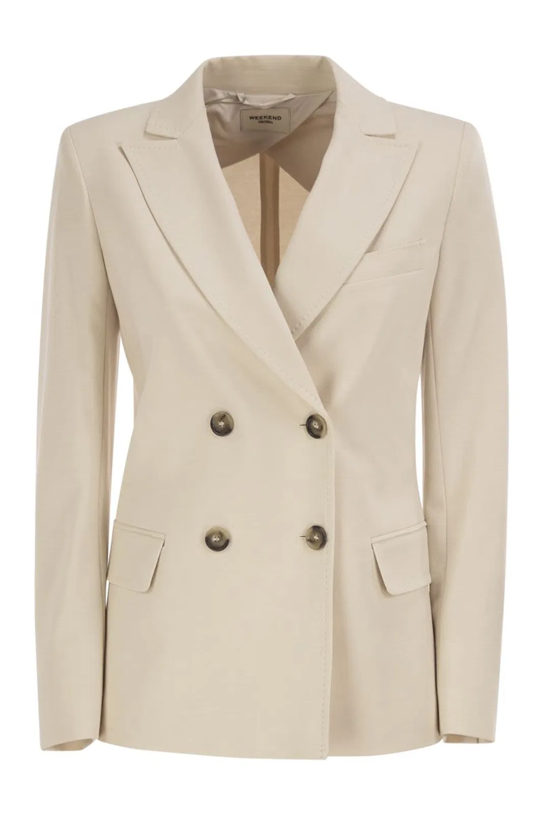 Weekend Max Mara Wkdcolibri - Stretch Double-Breasted Bla