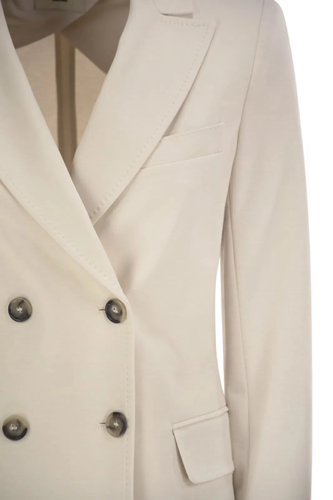 Weekend Max Mara Wkdcolibri - Stretch Double-Breasted Bla