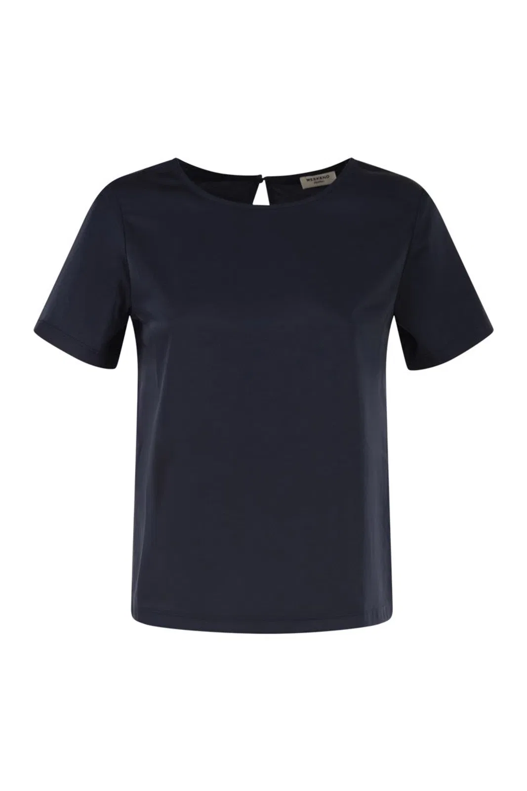 Weekend Max Mara Wkdgilbert - Satin And Jersey T-Shirt