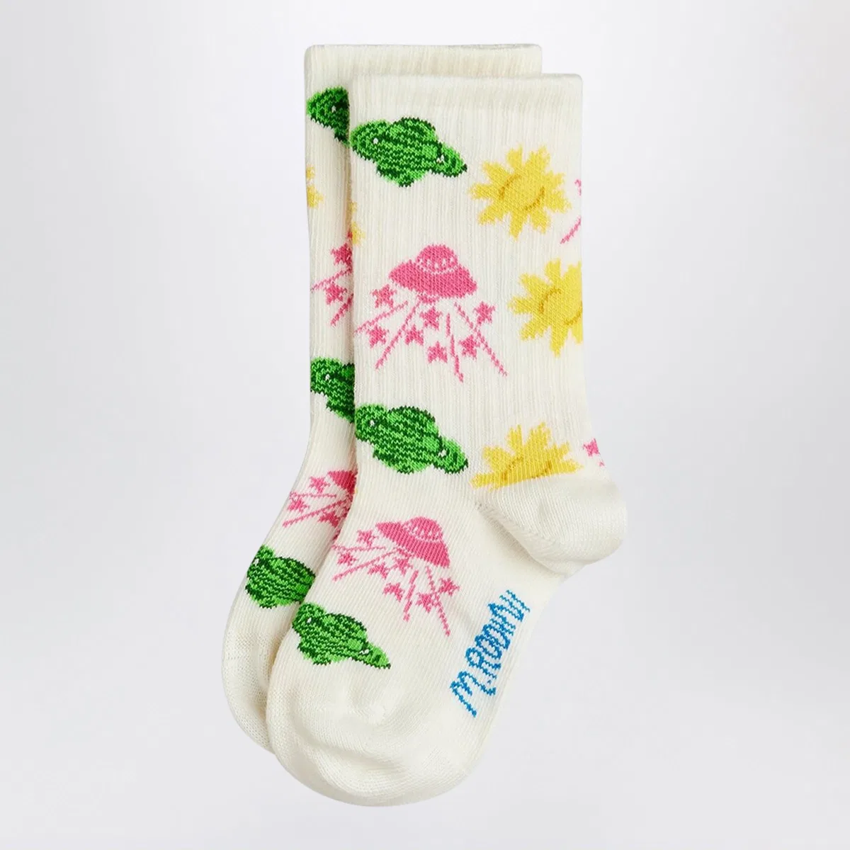Mini rodini Socks With Space Print