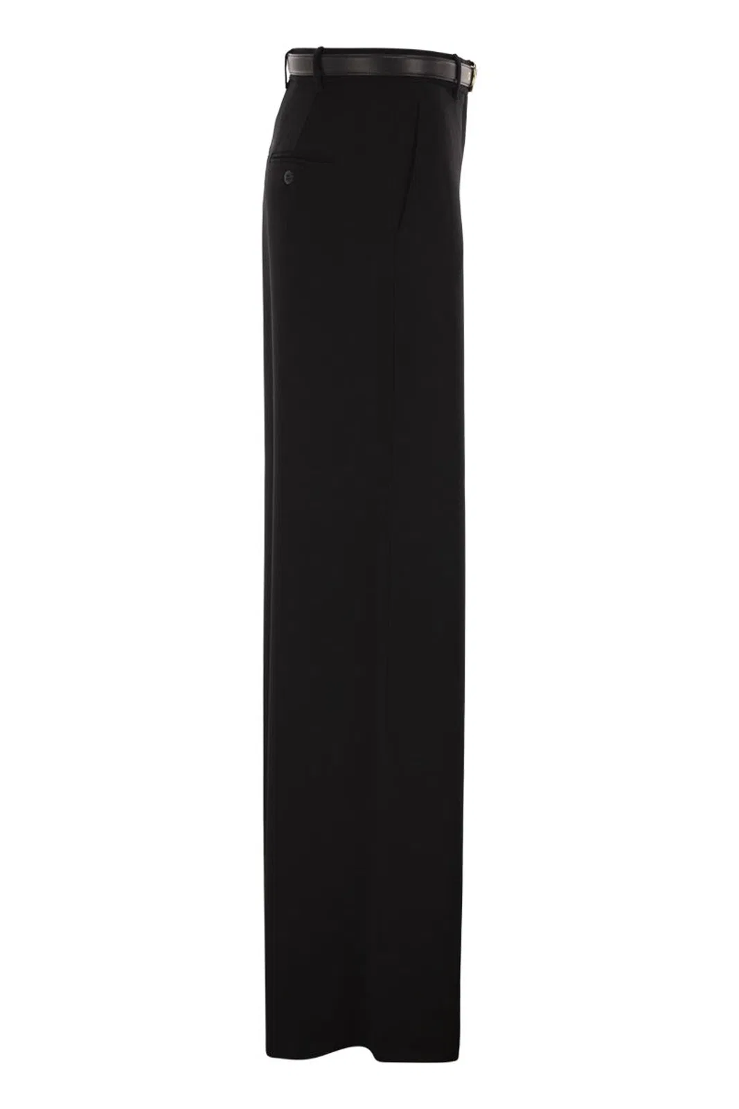 Max Mara Mstamico – Wide-Leg Palazzo Trousers Wit