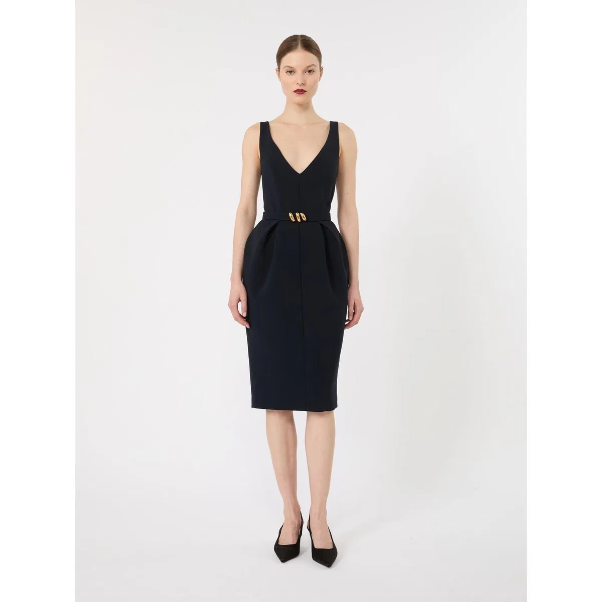 Max Mara Studio Mseulivo Dress Blue