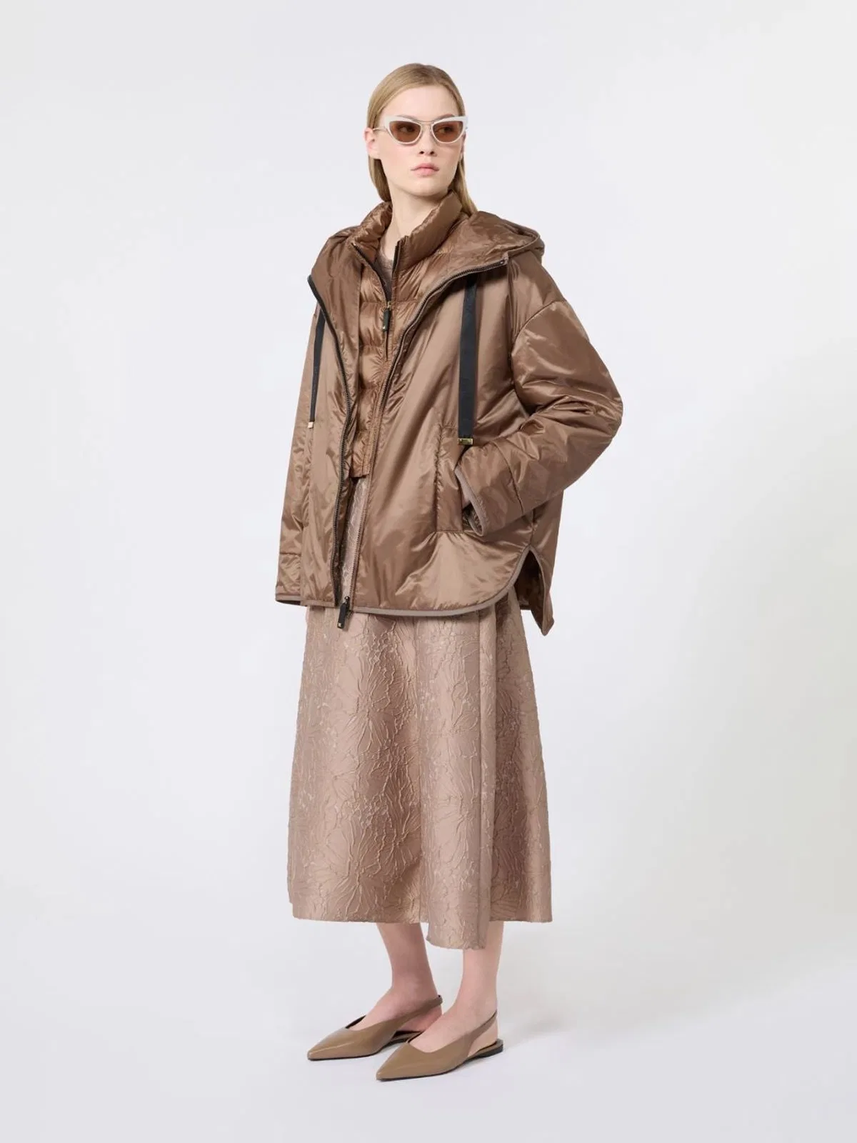 Max Mara The Cube Mtcfavilla - Quilted Technical Fabric Gi