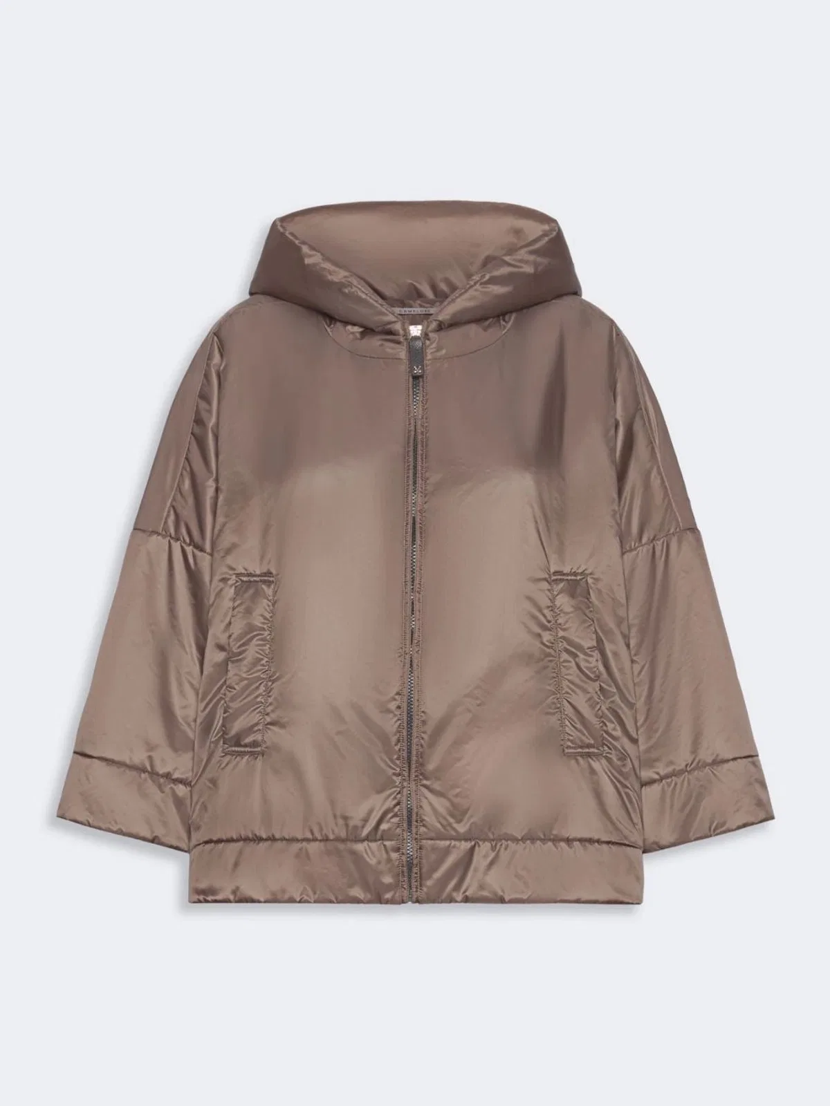 Max Mara The Cube Mtcfiore Quilted Jacket Brown