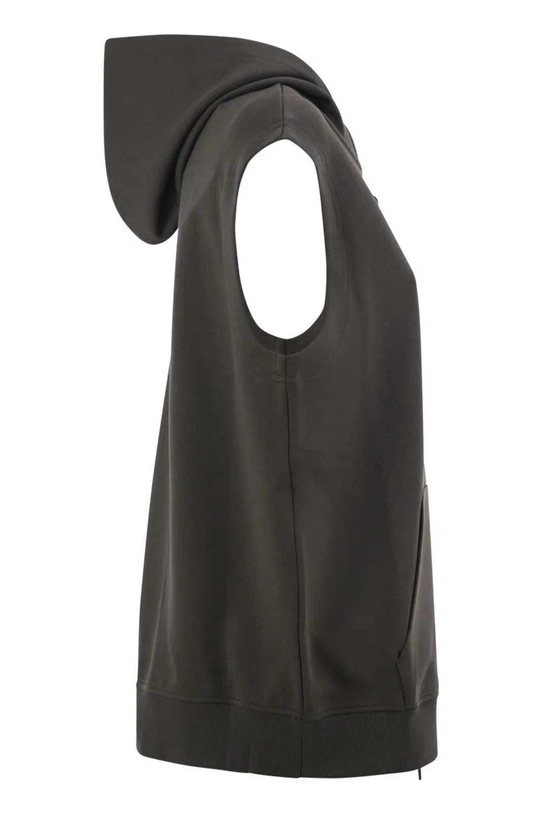 'S Max Mara S Max Mara Smmballo - Hooded Cotton-Blen