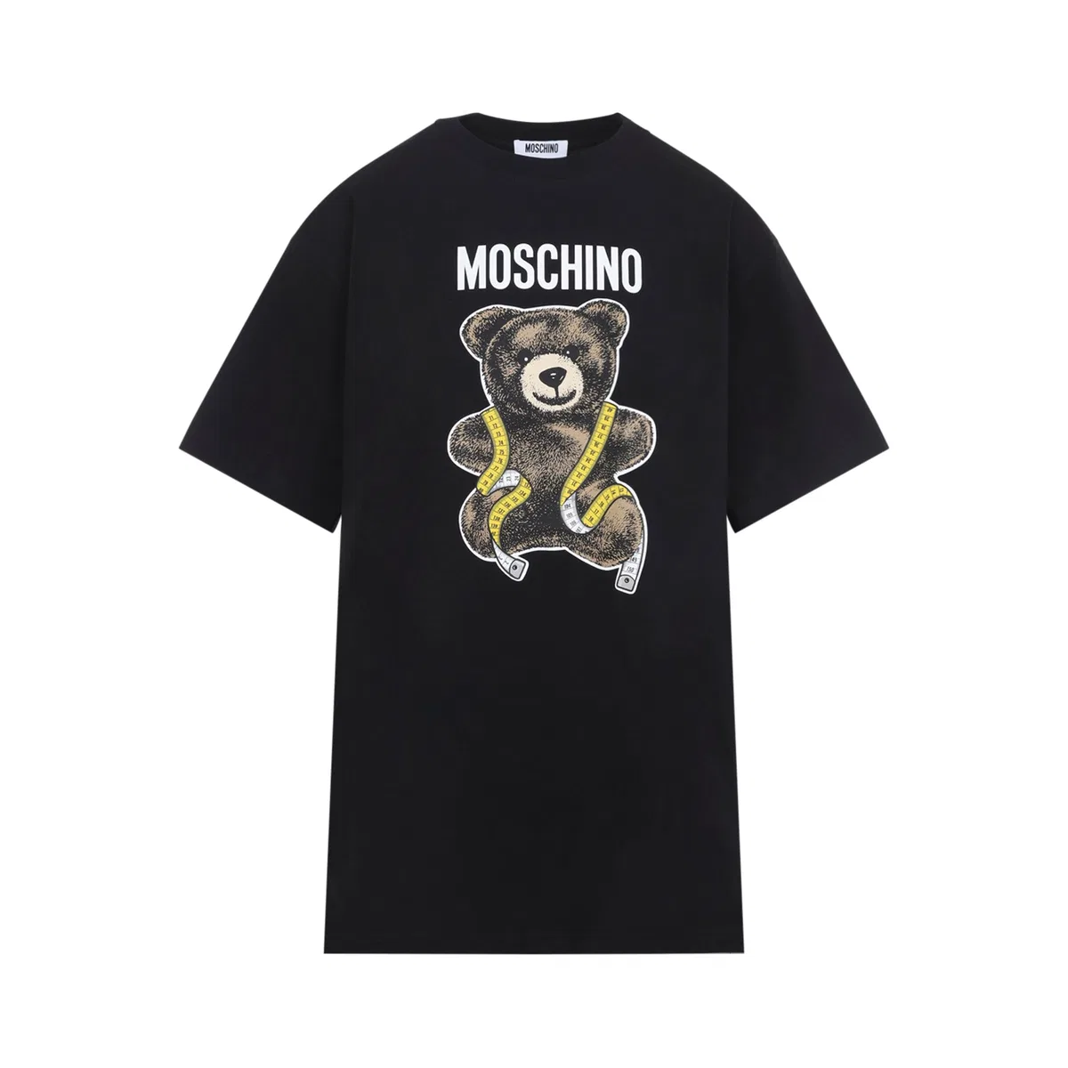 Moschino Couture Black Oversized Teddy Tee