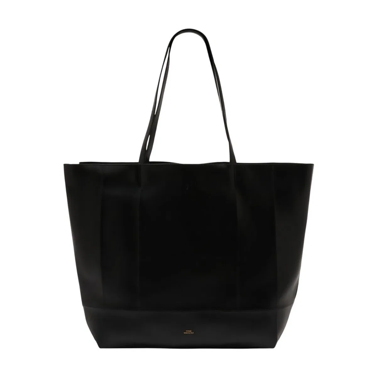 Toteme Roam Tote Bag In Black Leather
