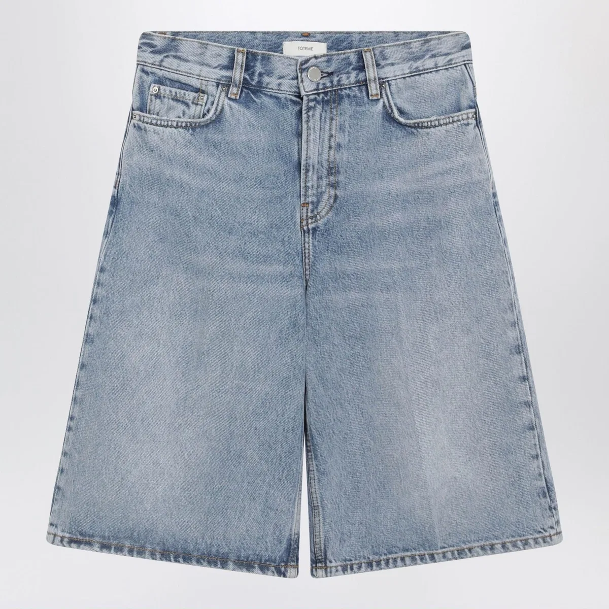 Toteme True Vintage Denim Bermuda Shorts