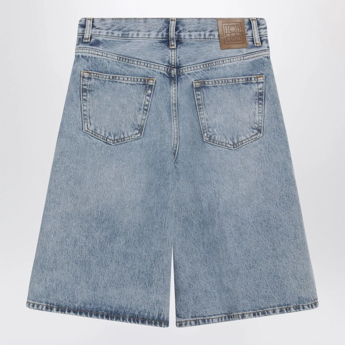 Toteme True Vintage Denim Bermuda Shorts