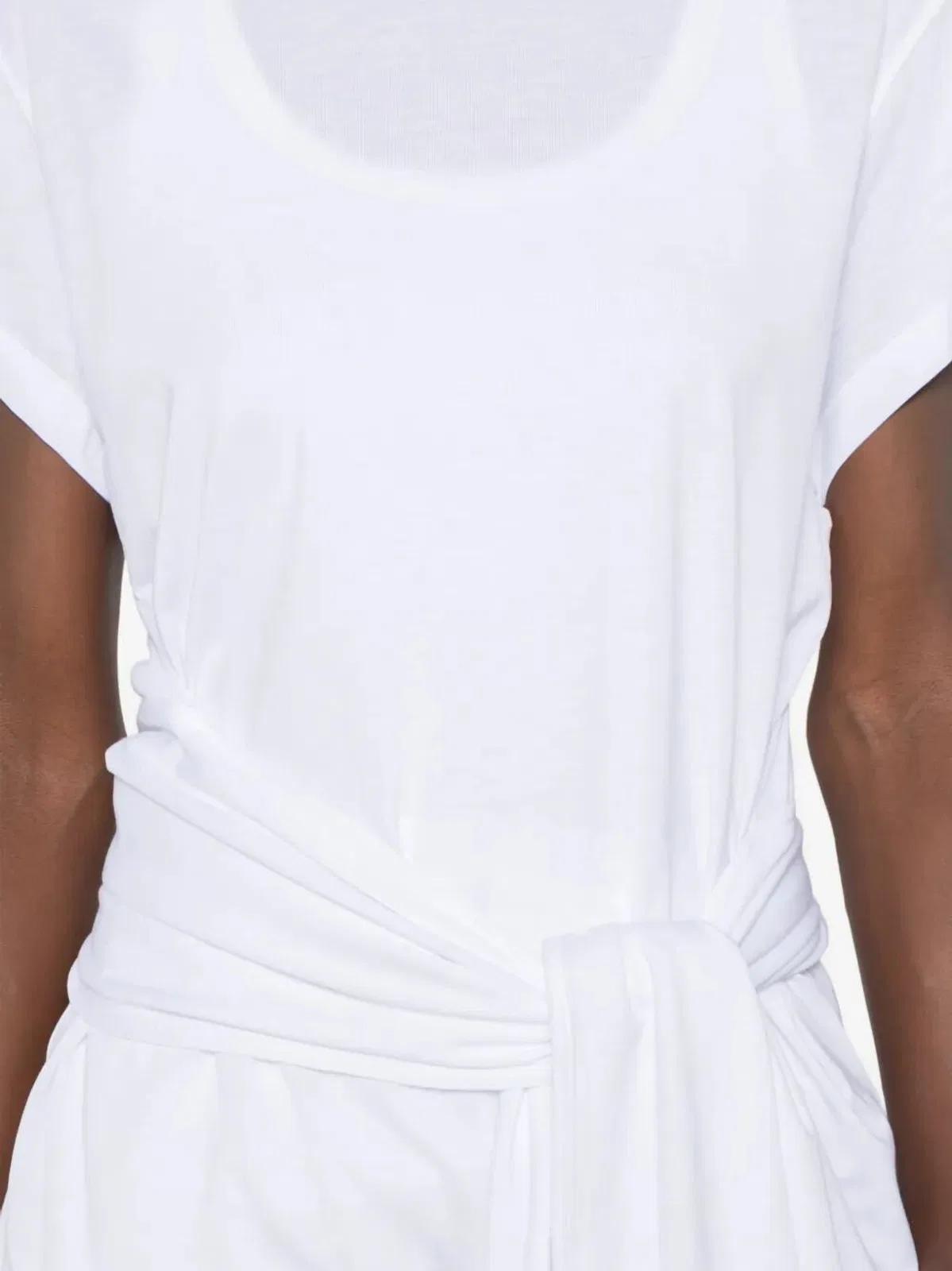 Toteme "Tie Waist" Jersey Top