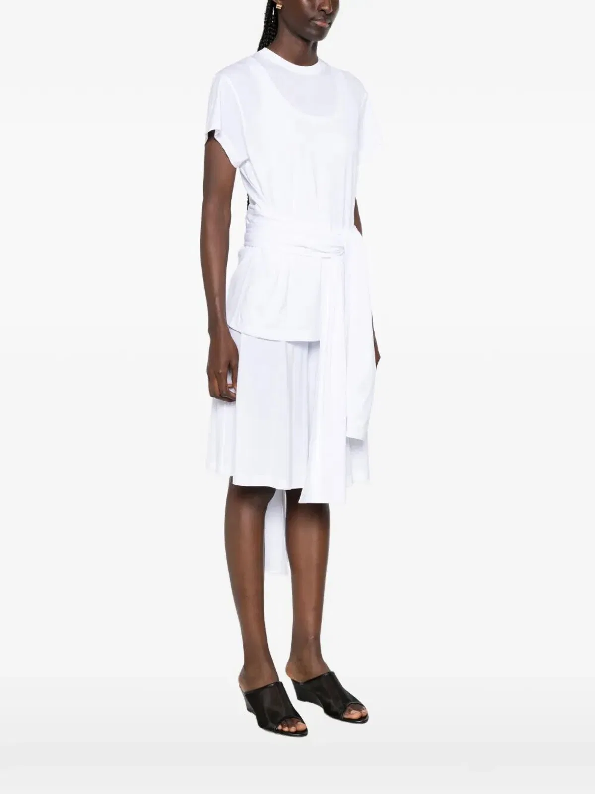 Toteme "Tie Waist" Jersey Top