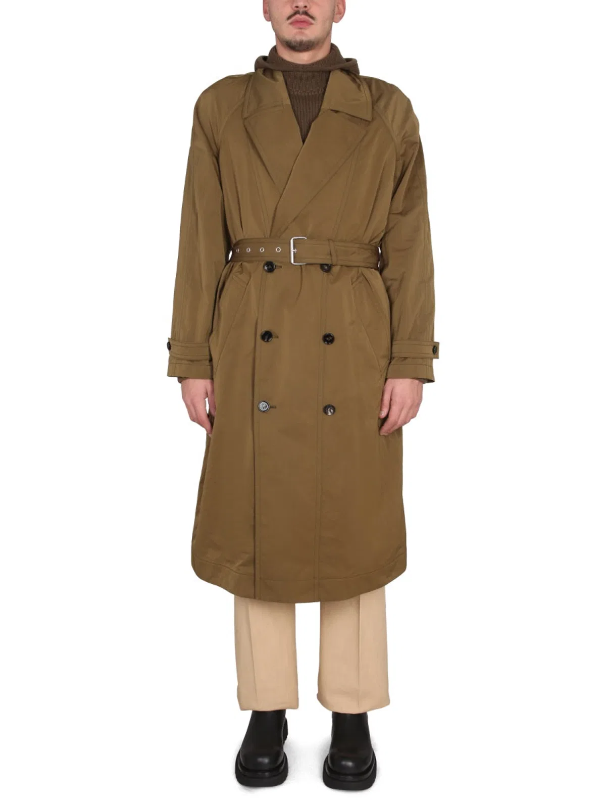 Bottega Veneta Nylon Folding Trench Coat