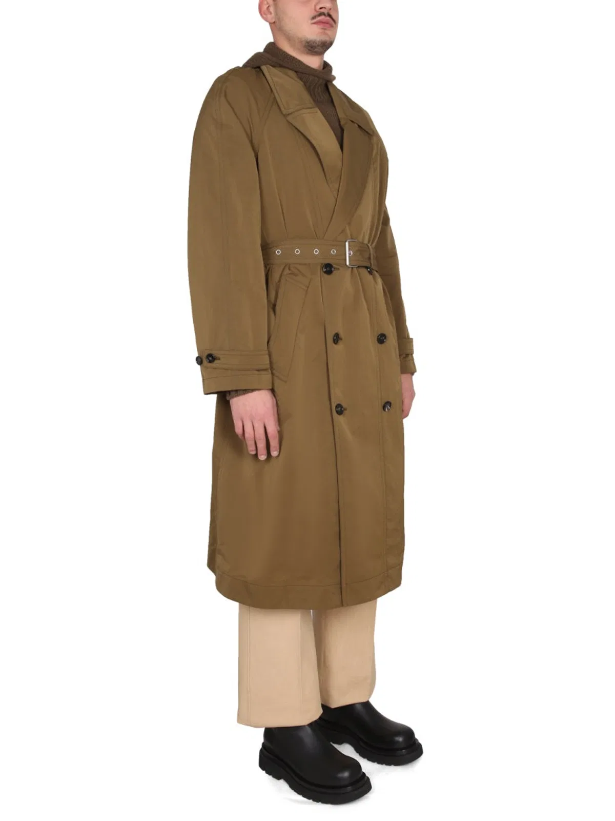 Bottega Veneta Nylon Folding Trench Coat