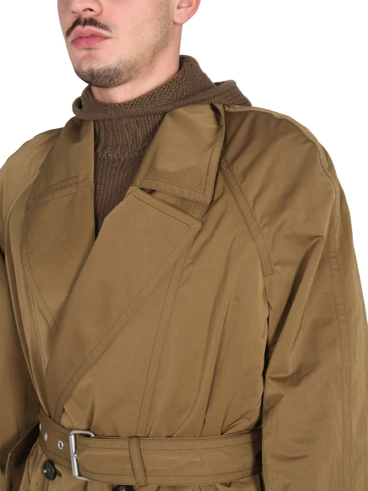 Bottega Veneta Nylon Folding Trench Coat