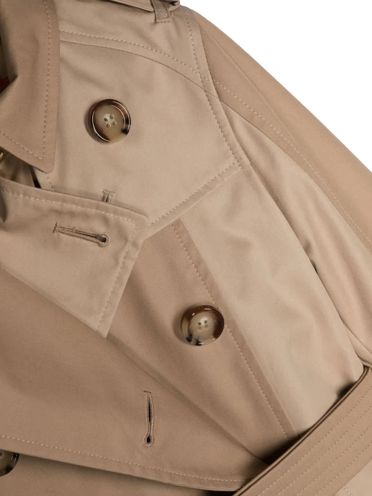 Burberry Trench Coat With Anais Belt