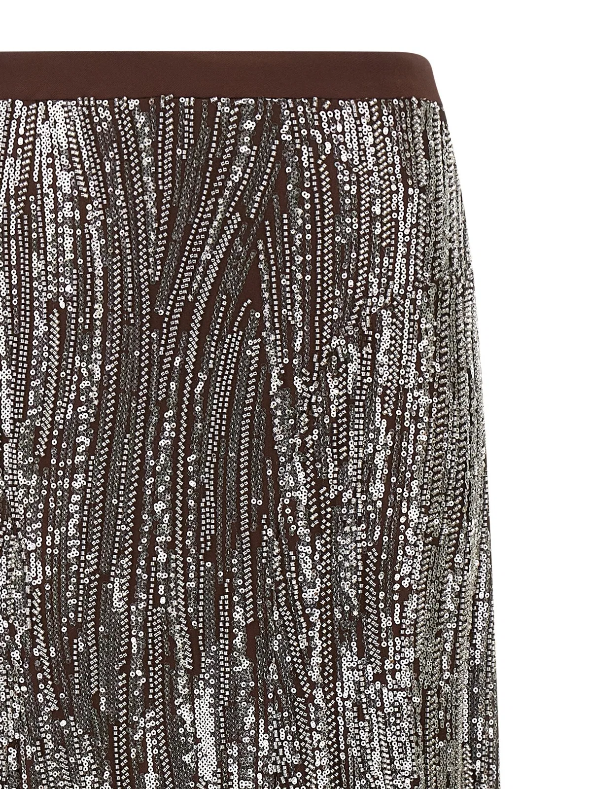 Paco Rabanne Sequin And Pearl Skirt