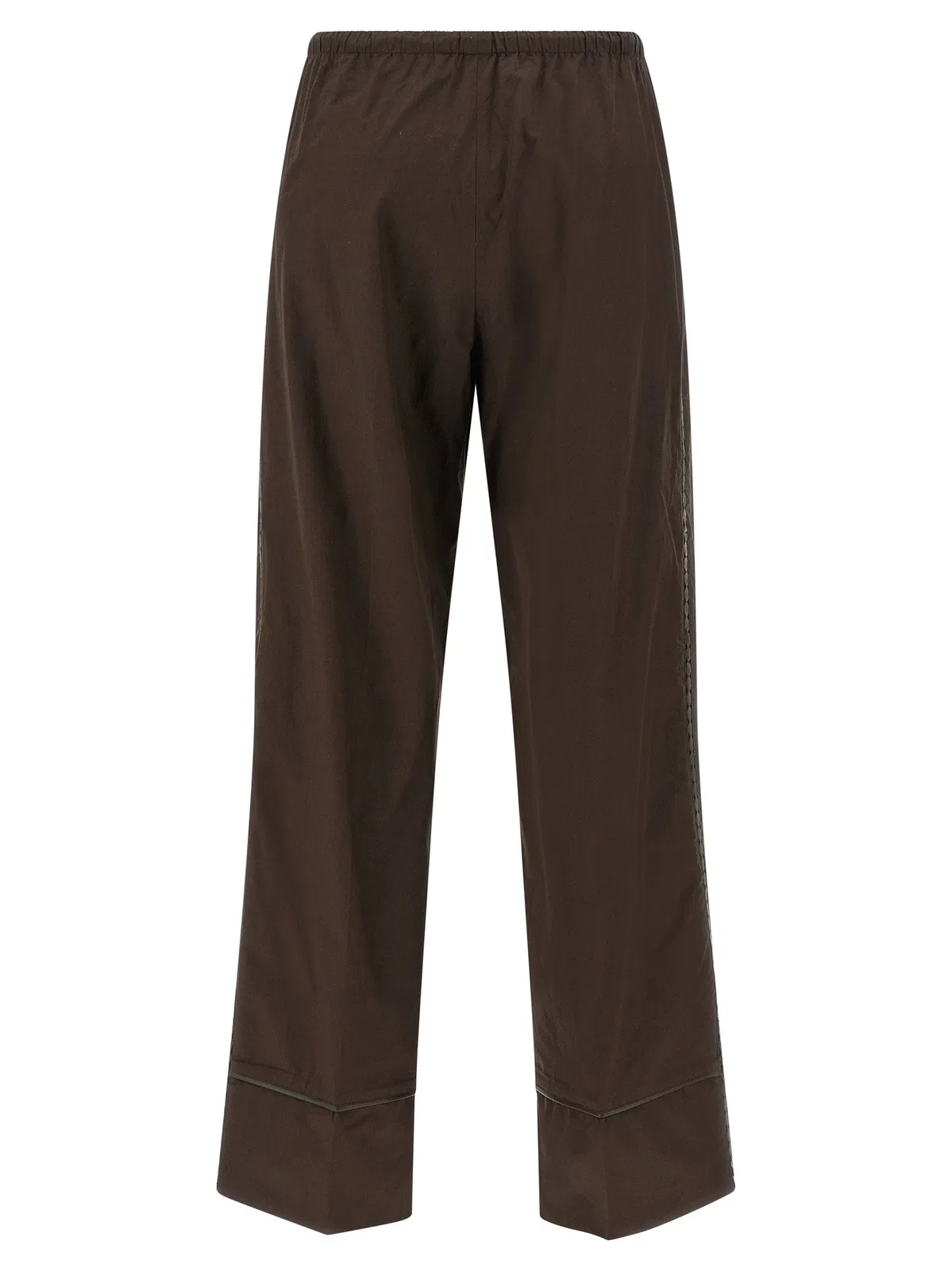 Yves Salomon Leather Insert Pants