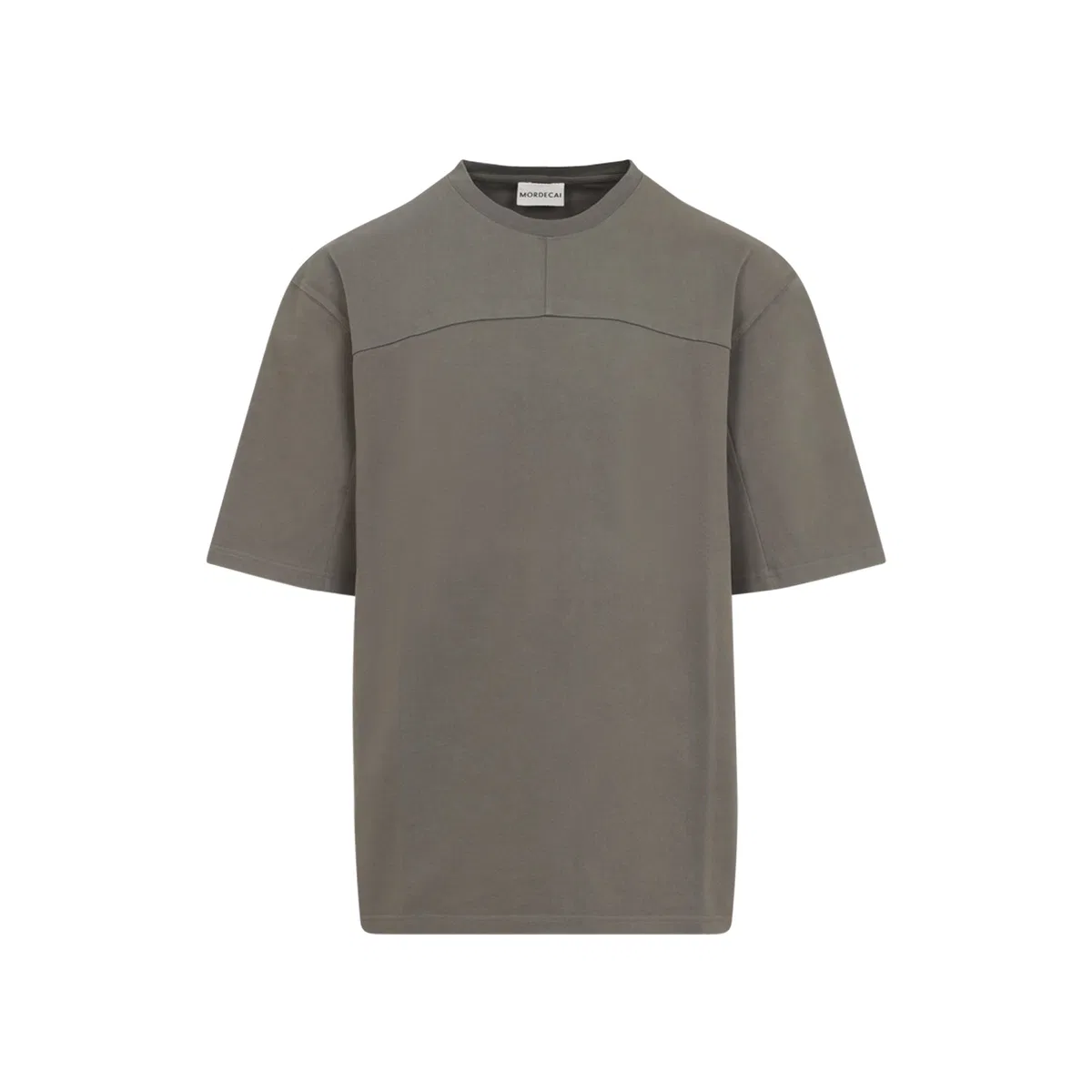 Mordecai Mud Brown Cotton Classic Fit T-Shirt