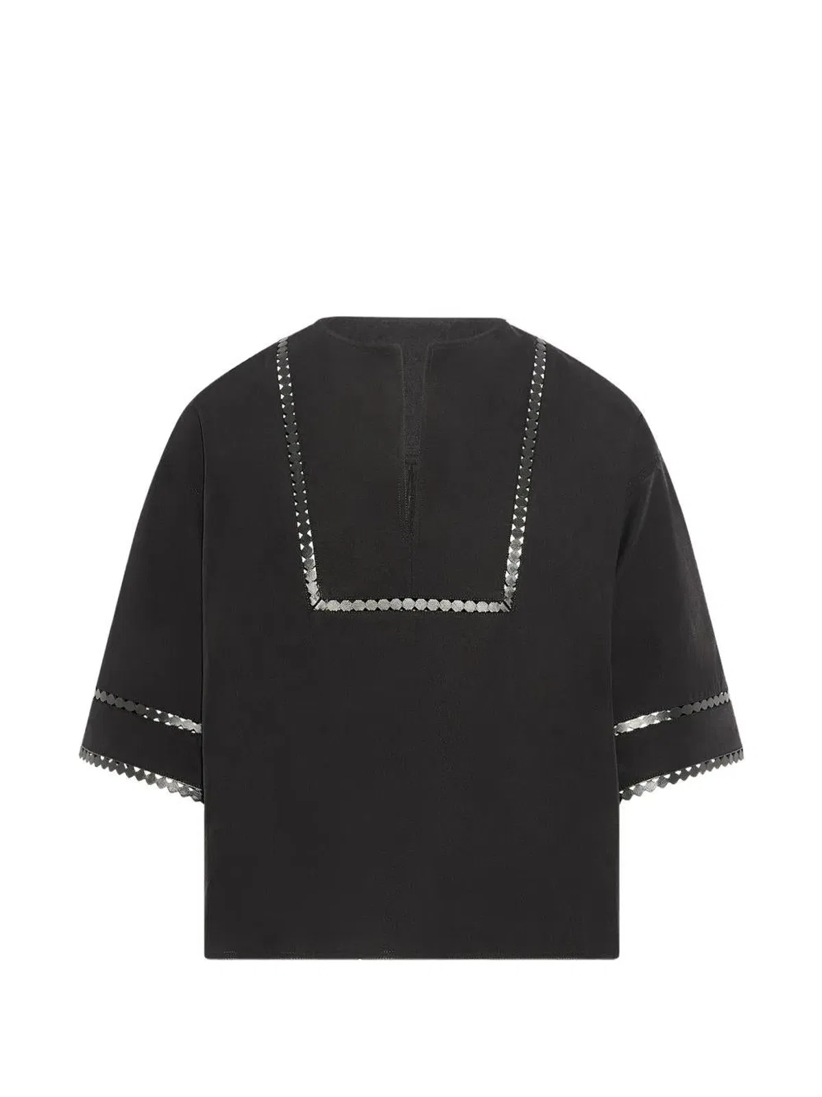 Yves Salomon Short-Sleeve Top