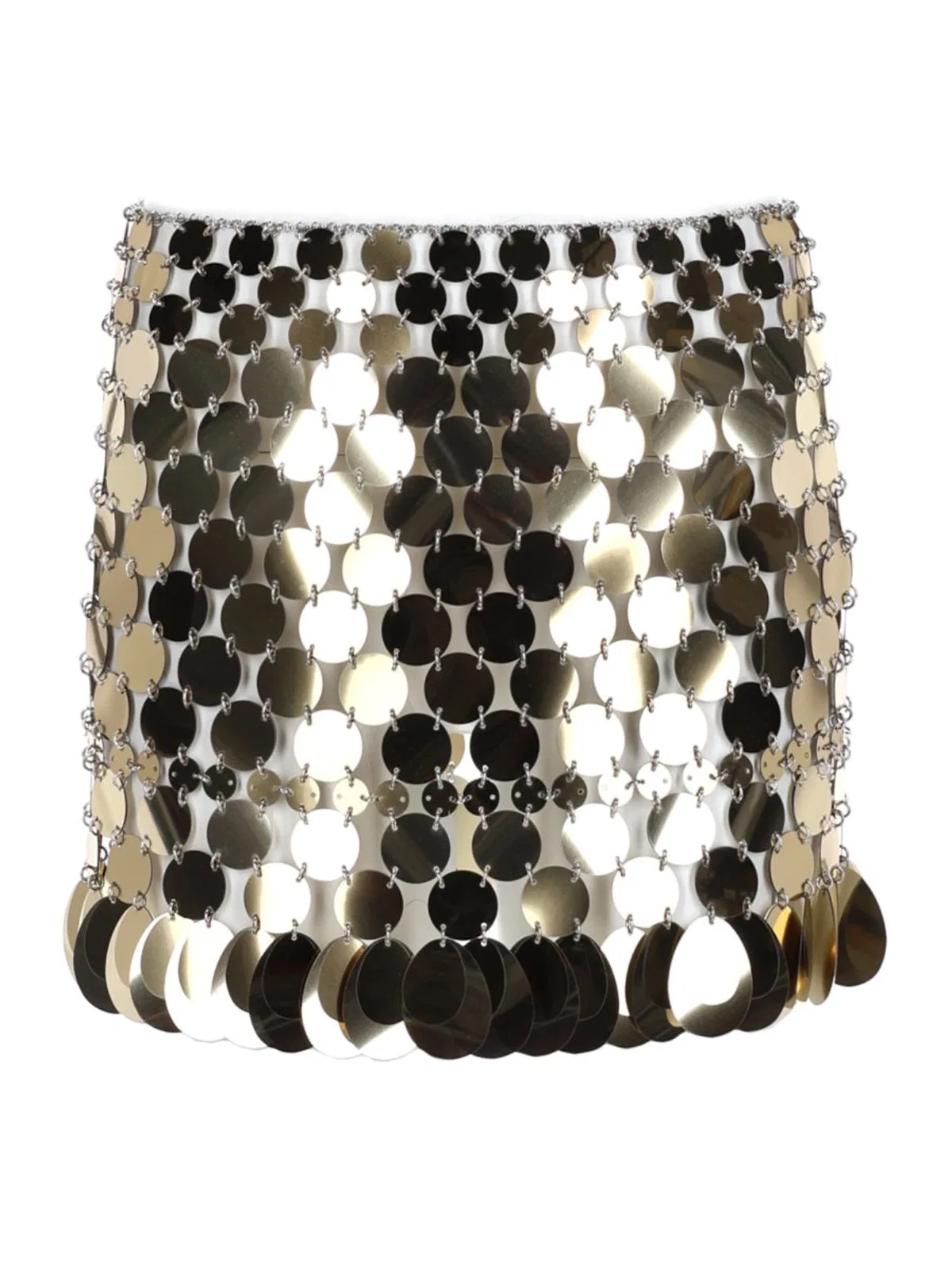Paco Rabanne Minigonna In Paillettes