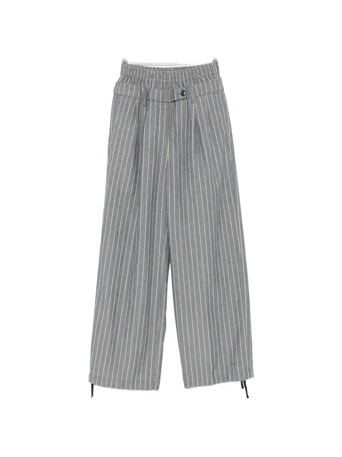 White Sand Linen Blend Trousers