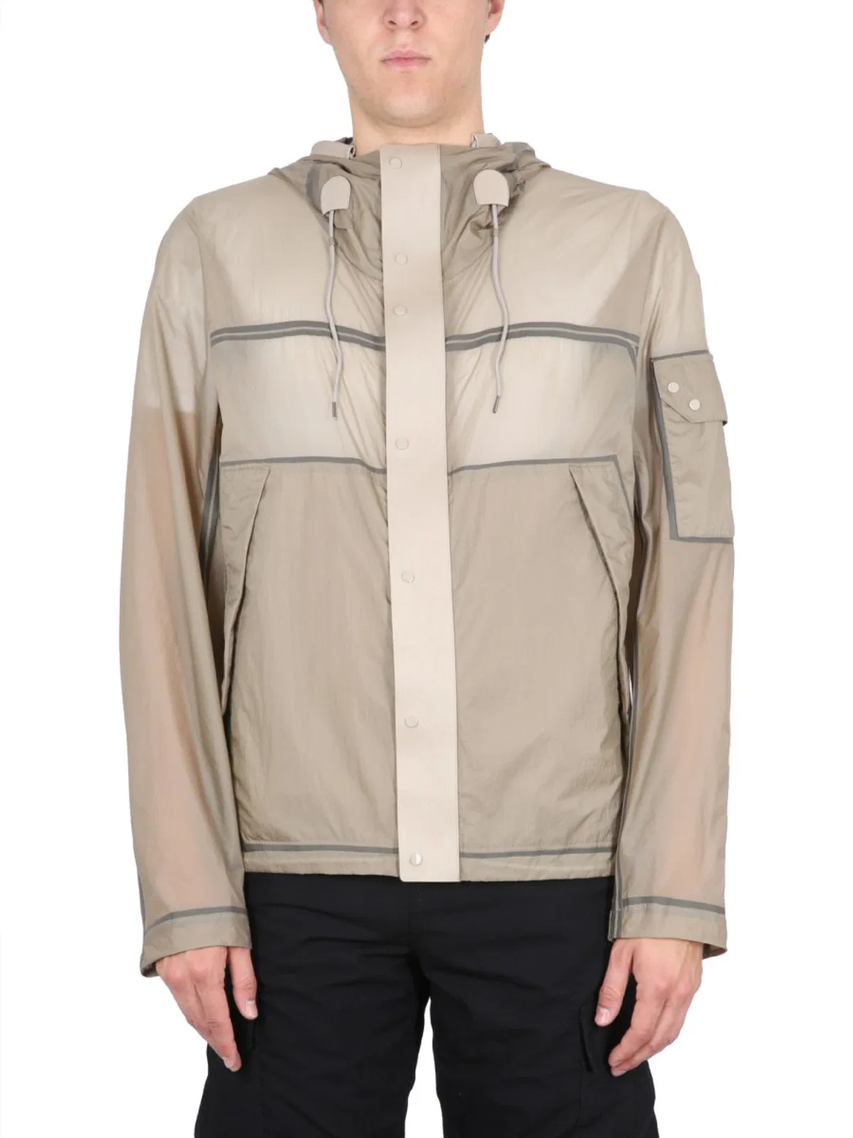 Ten c Combo Bonded Anorak Jacket
