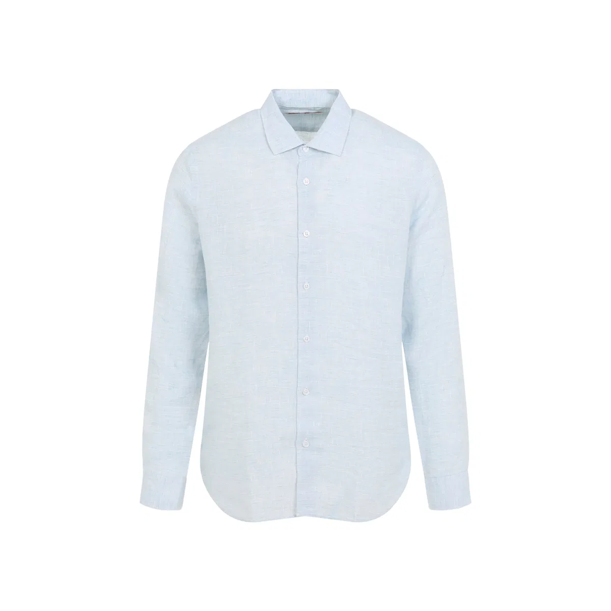Orlebar Brown Light Blue Giles Linen Shirt