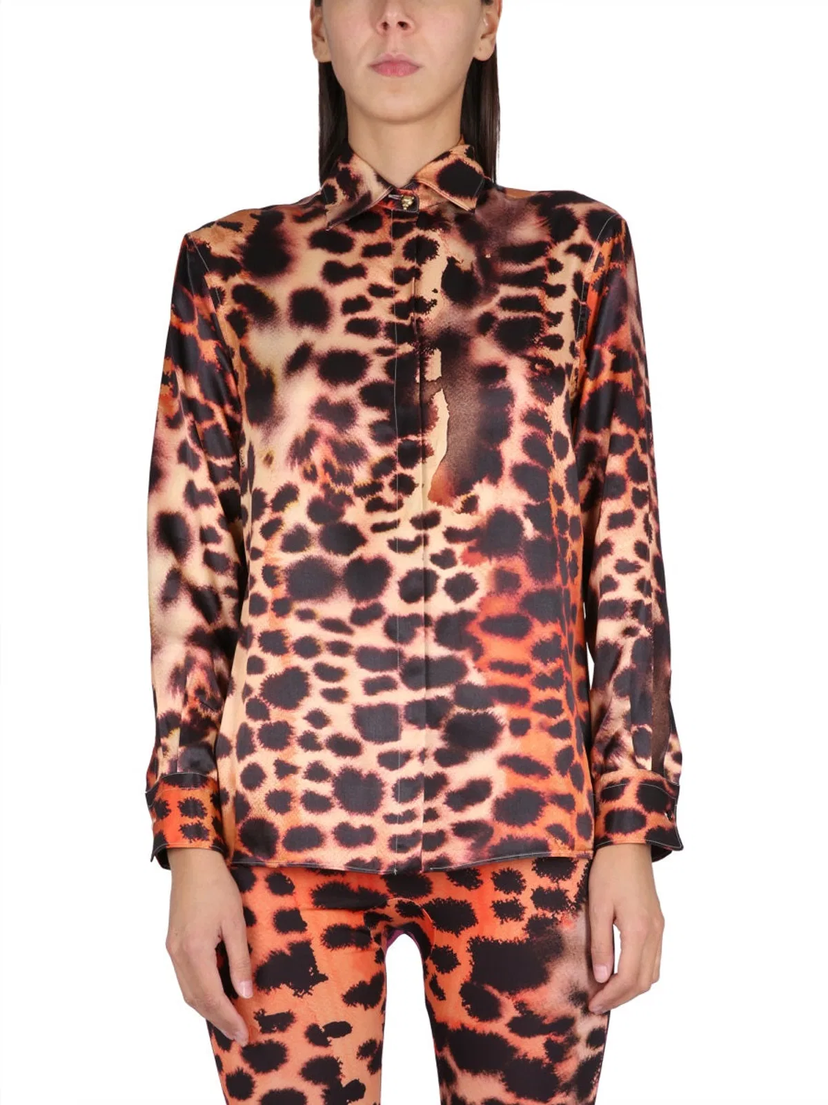 Roberto Cavalli Animal Print Shirt