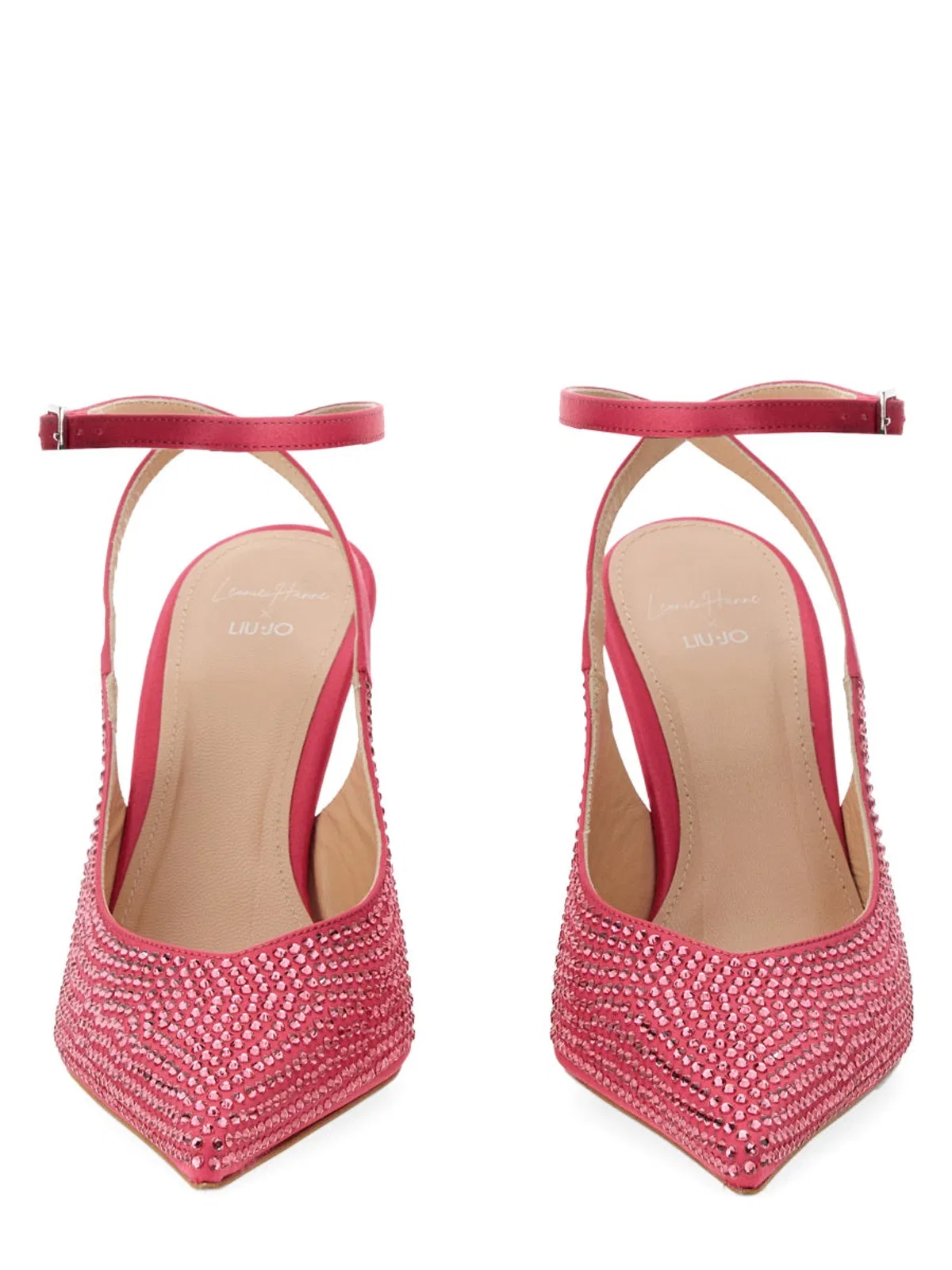 Leonie Hanne x LIU JO Satin Slingback