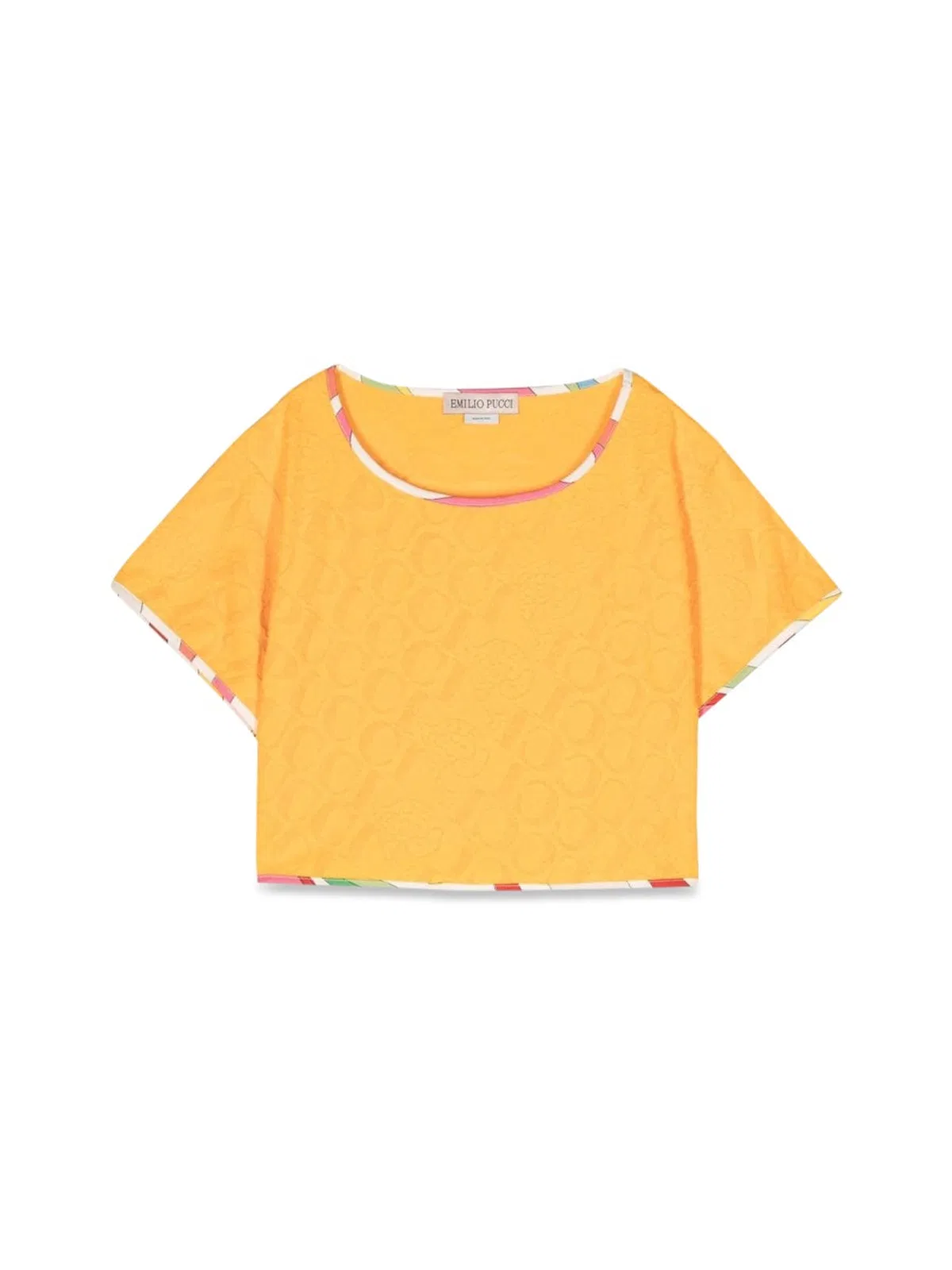 Emilio Pucci Cropped T-Shirt