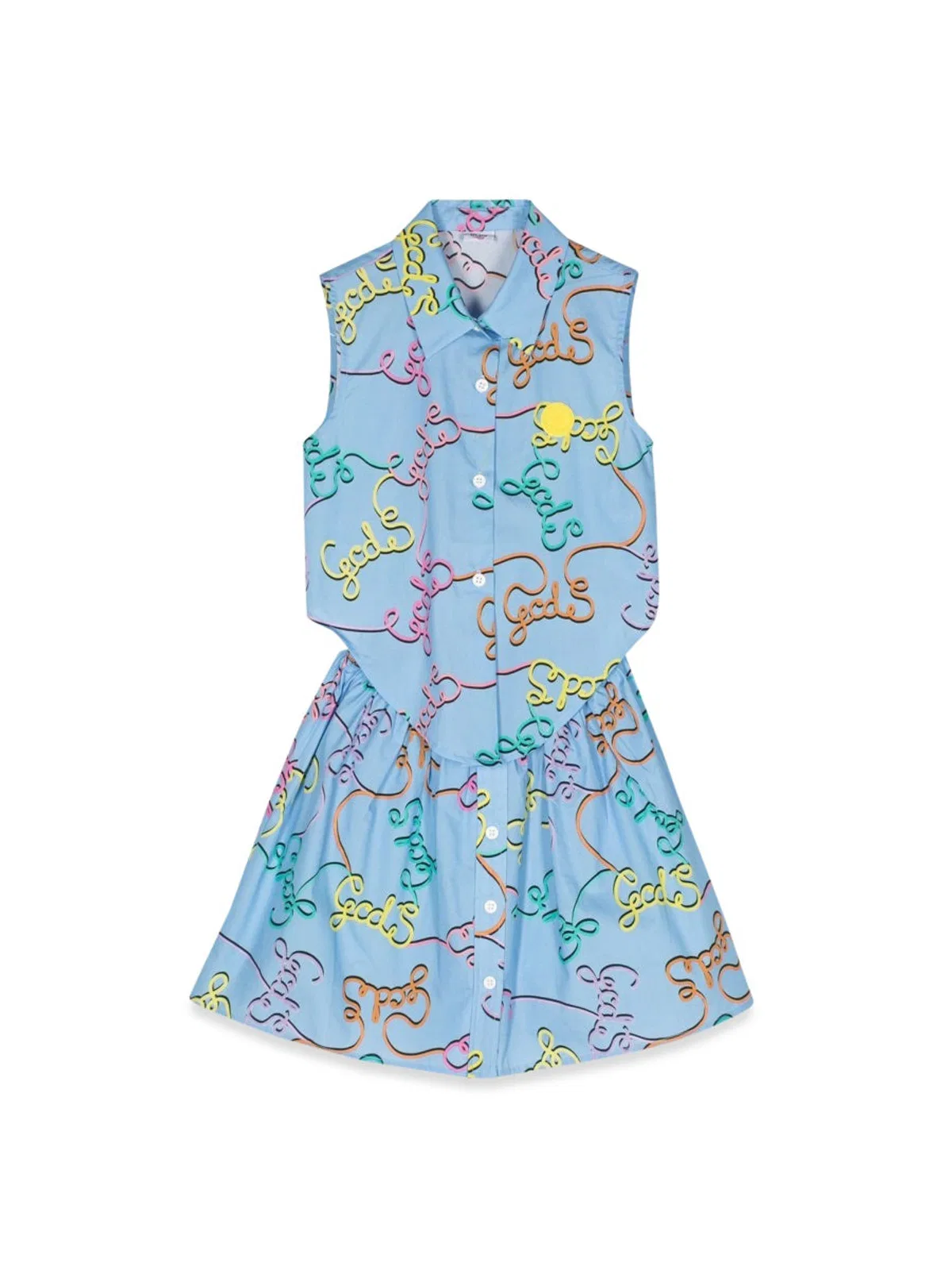 GCDS Blouse And Skirt Set