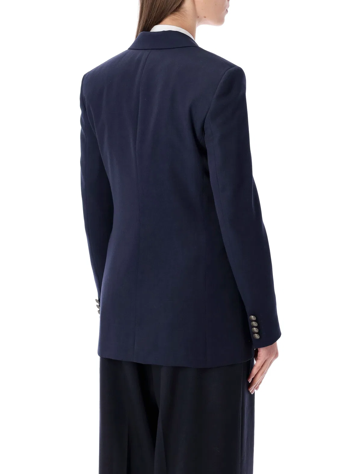 Ralph Lauren Navy Double-Breasted Blazer
