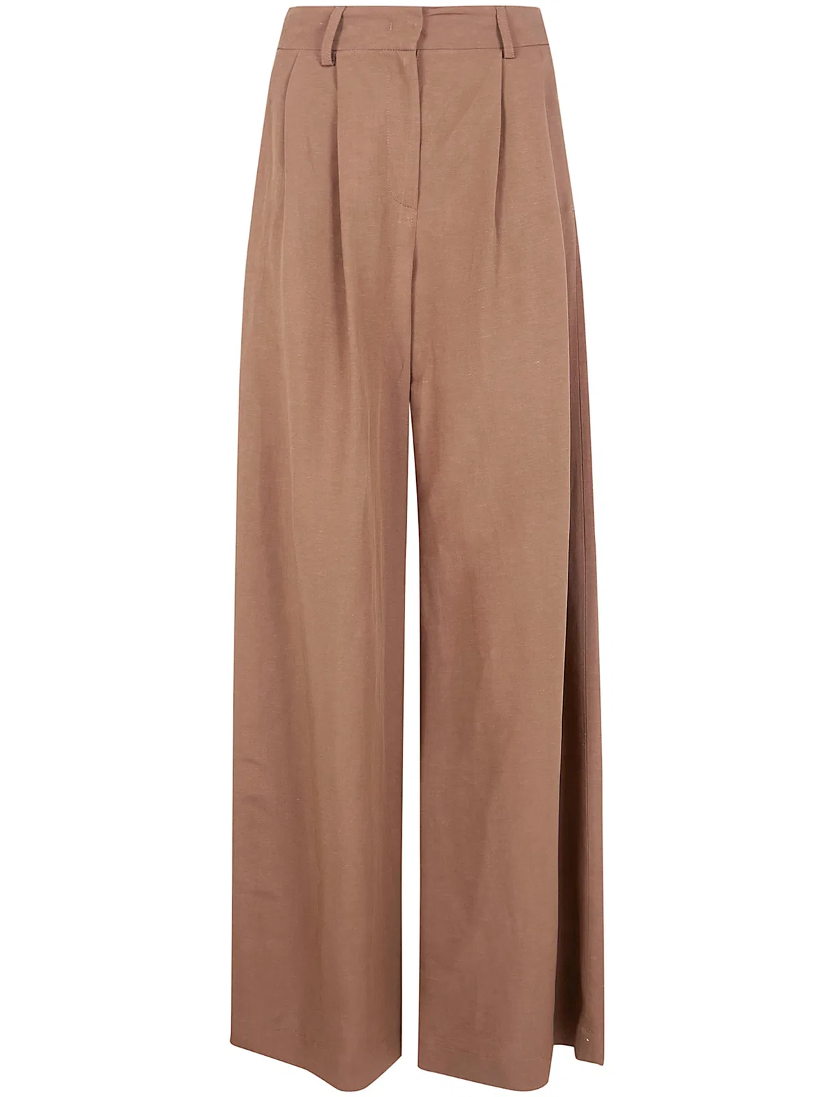 Drhope Wide Leg Pince Trousers