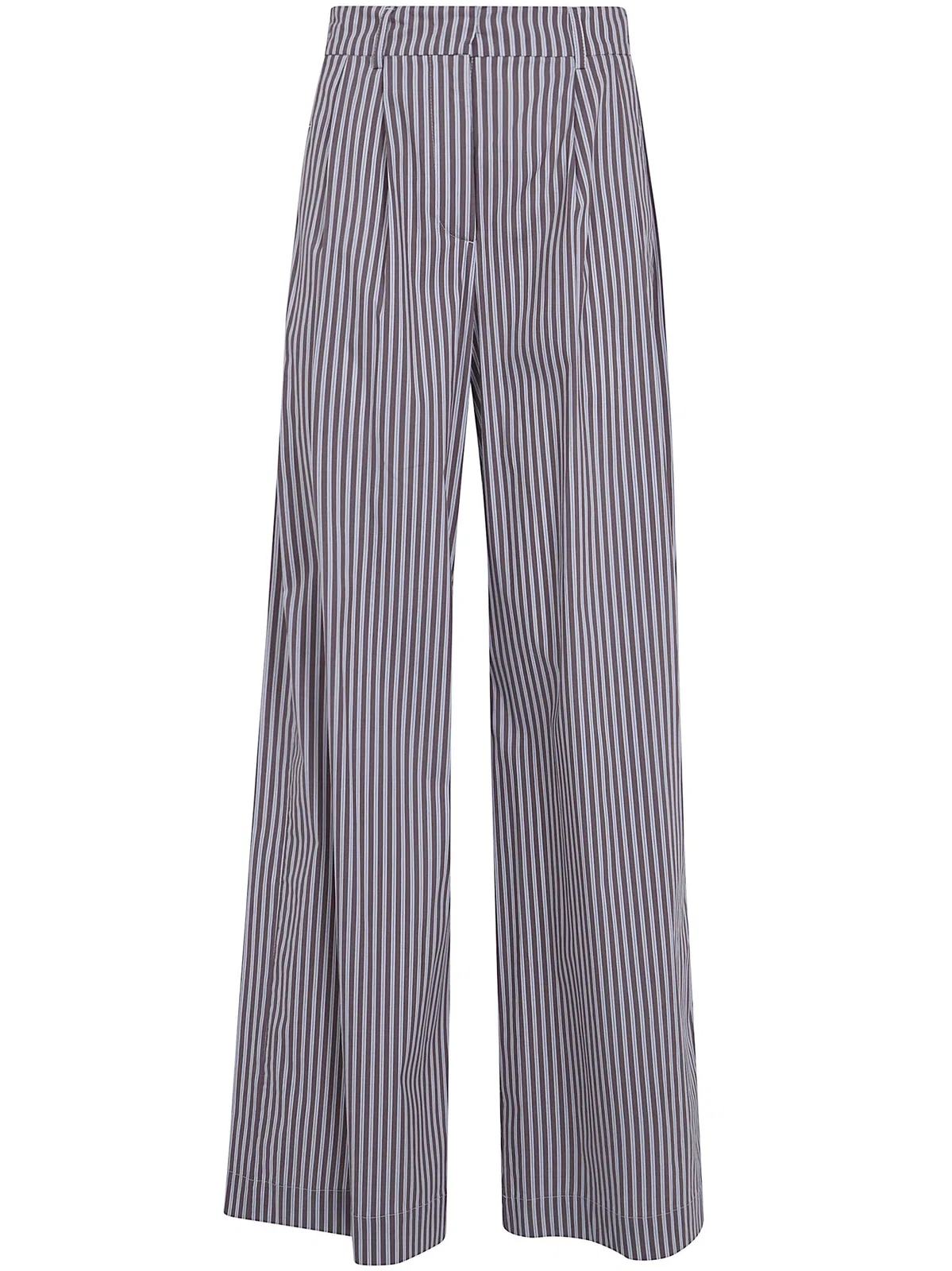 Drhope Wide Leg Pince Trousers