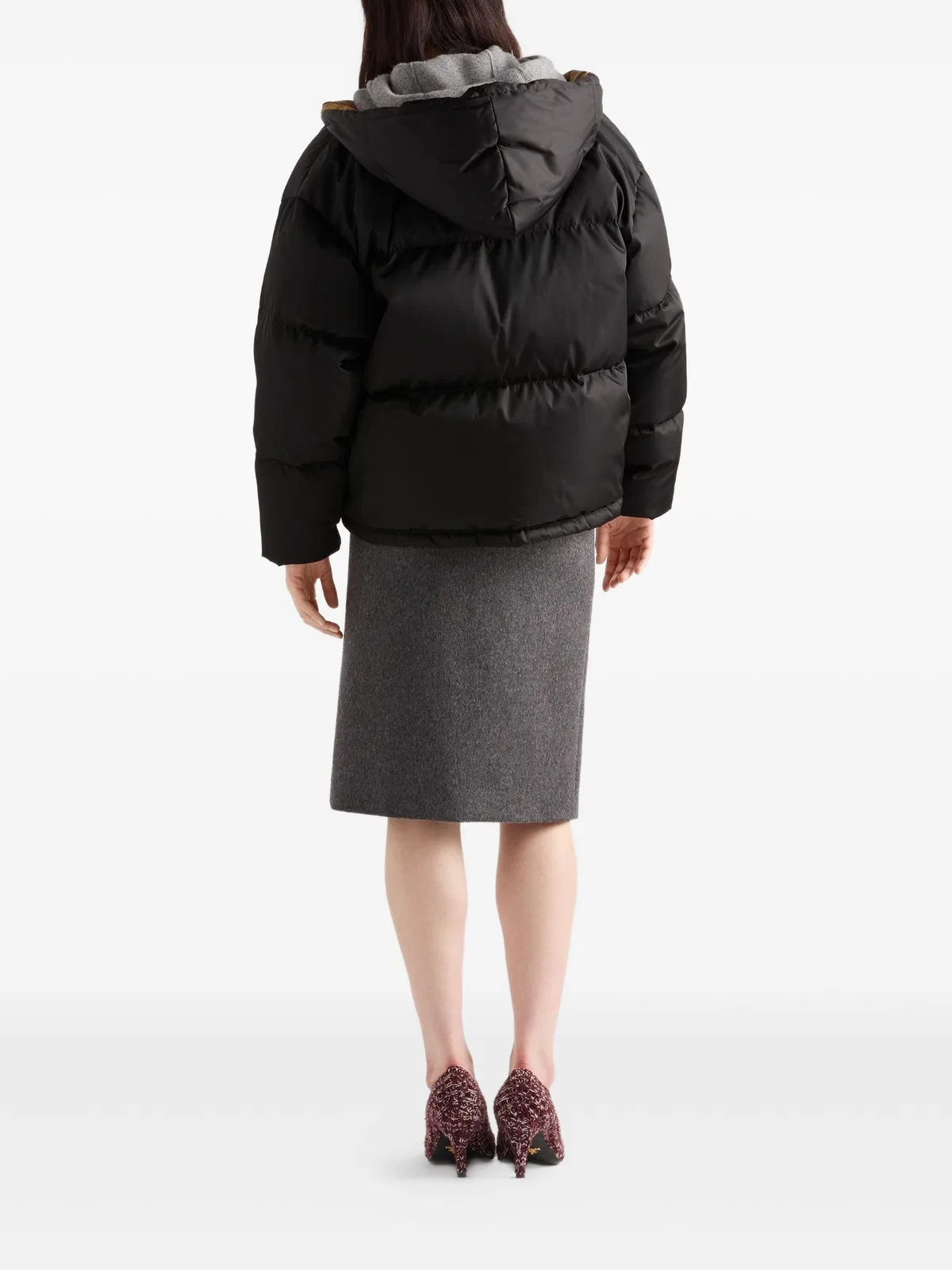Prada Hooded Puffer Jacket