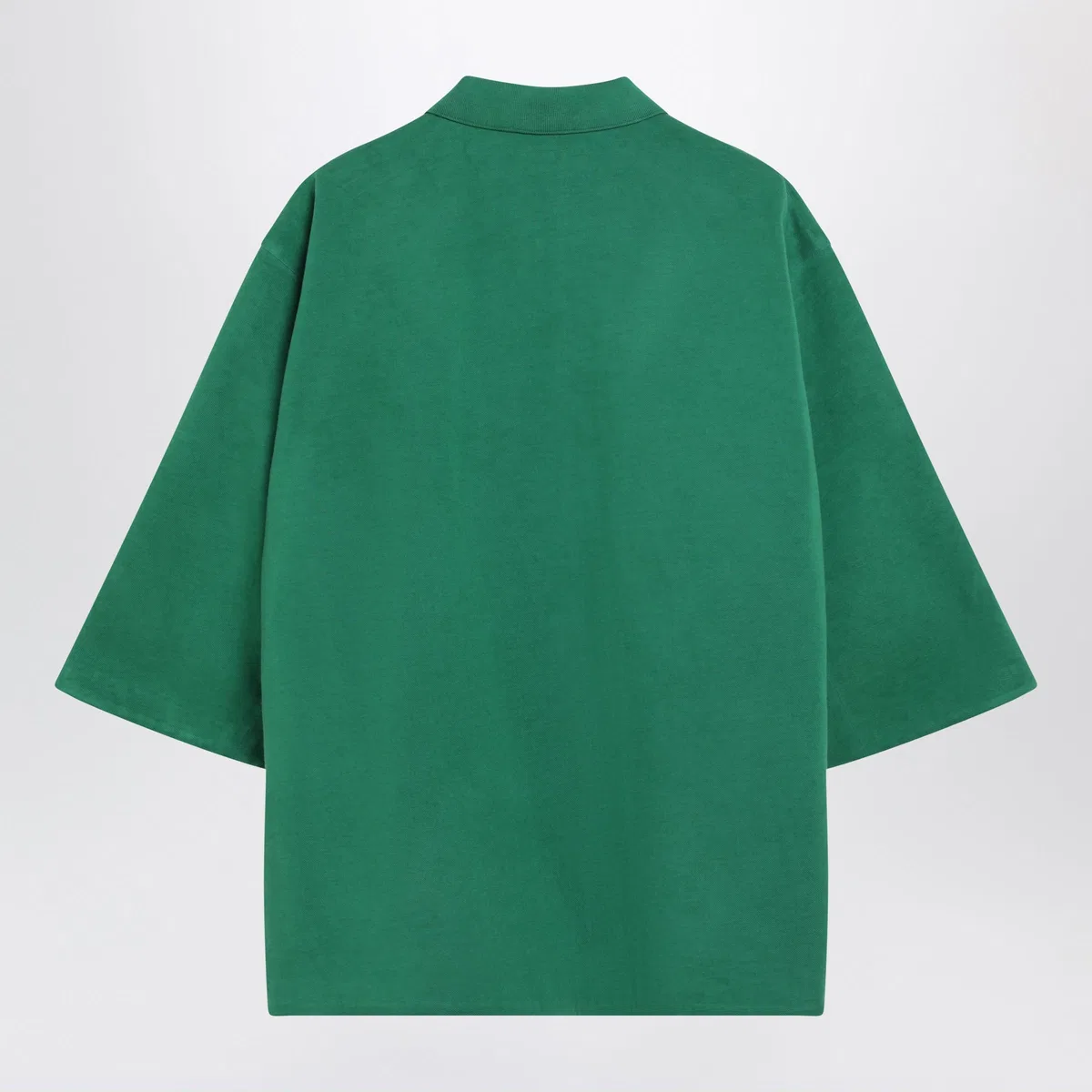 Prada Green/Camouflage Piquรฉ Blouson