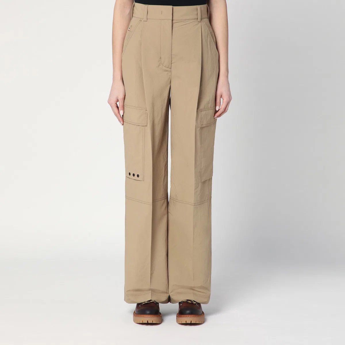 Moncler Grenoble Beige Cargo Pants