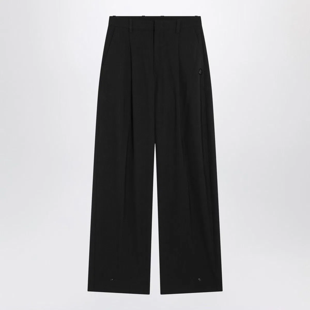 Moncler Genius Black Wool-Blend Trousers