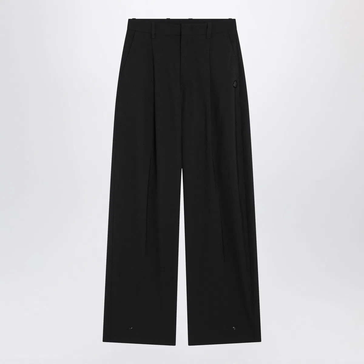 Moncler x Edward Enninful Black Wool-Blend Trousers